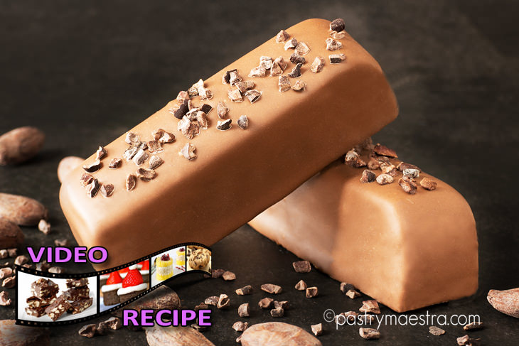 Chocolate Nougat and Caramel Bars, Pastry Maestra