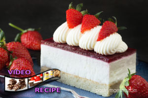 Strawberry Cheesecake Bars, Pastry Maestra
