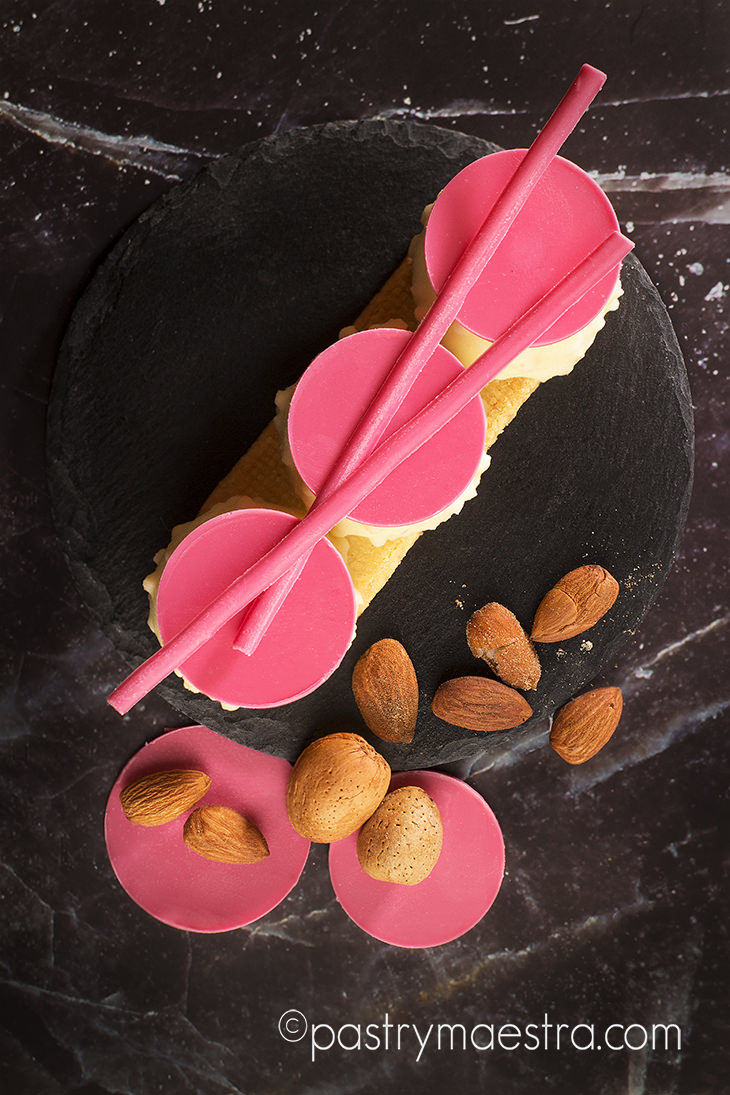 Strawberry and Coconut Spheres, Pastry Maestra