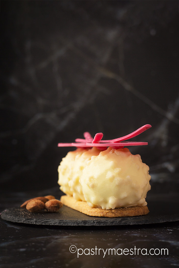 Strawberry and Coconut Spheres, Pastry Maestra