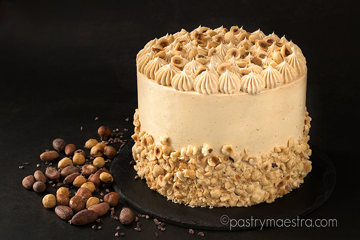 Chocolate and Hazelnut Cake, Pastry Maestra