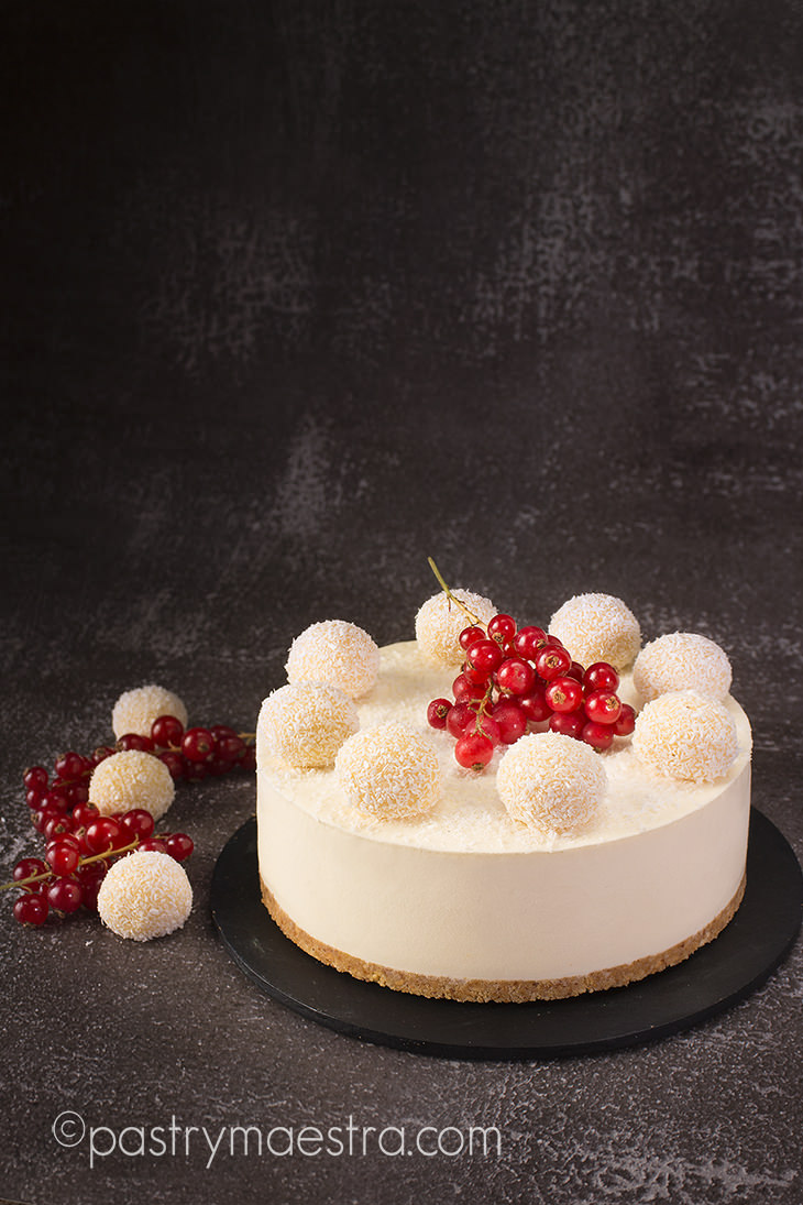 No-Bake Coconut Cheesecake, Pastry Maestra