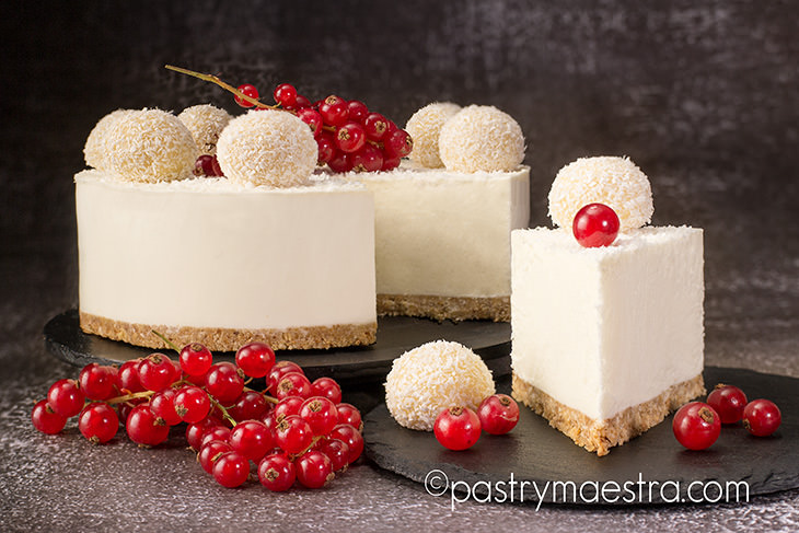 No-Bake Coconut Cheesecake, Pastry Maestra