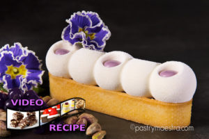 Black Currant and White Chocolate Tarts, Pastry Maestra