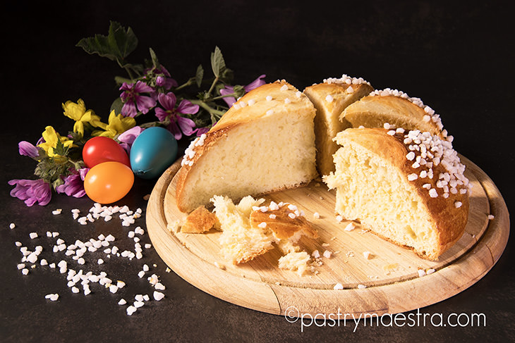 Croatian Easter Bread (Sirnica or Pinca), Pastry Maestra